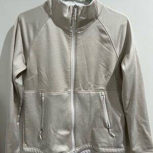 Cream Full-Zip Jacket